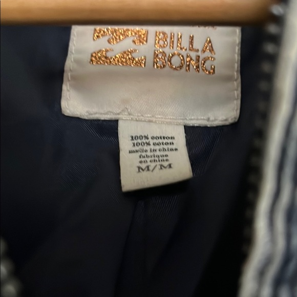 Billabong bomber jacket medium - Picture 3 of 4